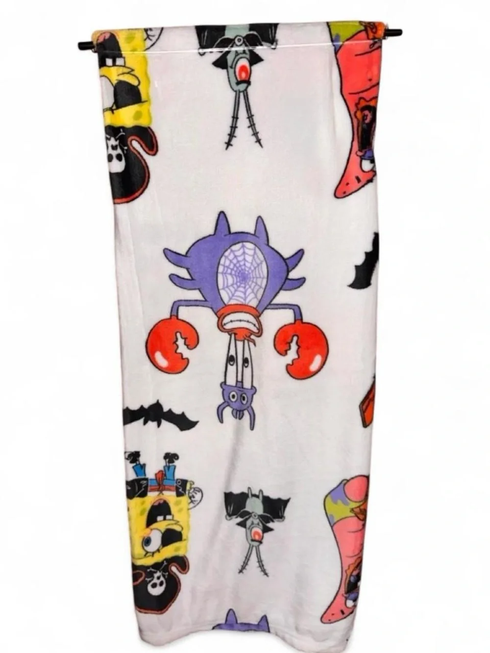 SpongeBob SquarePants Halloween Plush Throw Blanket